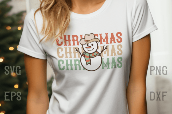 Cowboy Christmas Snowman SVG Review