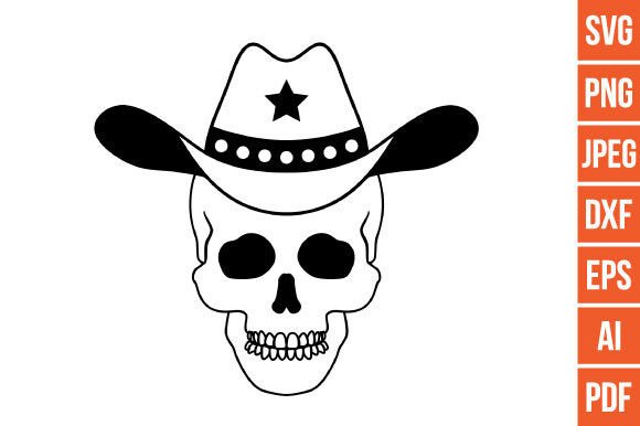Cowboy Hat Skull Embroidery Review