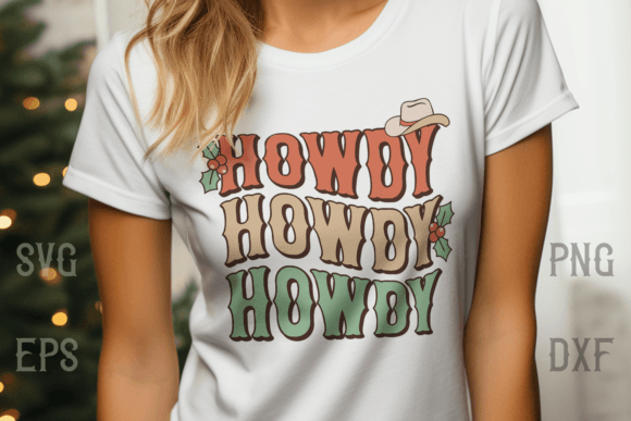 Howdy Retro Western Christmas SVG Review