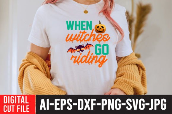 When Witches Go Riding SVG Cut File Review